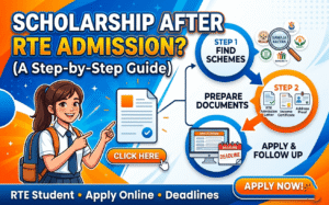 How to Apply for Scholarship After RTE Admission?