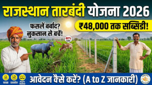 Rajasthan Tarbandi Yojana 2026: Online Apply & Subsidy Details